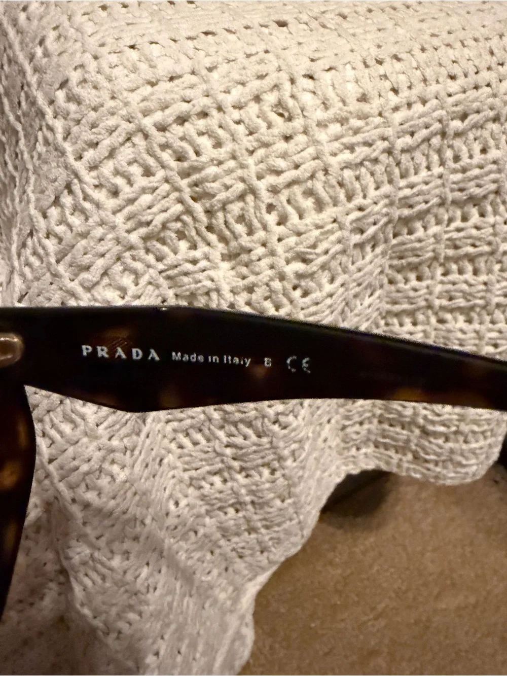 Prada Cat-Eye Sunglasses in Tortoiseshell Brown
